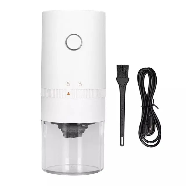 travel electric coffee maker grinder